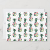 Aloha Summer Luau Party Invitation Kaart (Achterkant)