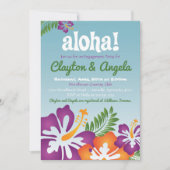 Aloha Summer Luau Uitnodiging (Voorkant)