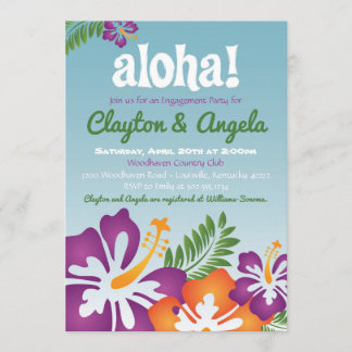 Aloha Summer Luau Uitnodiging