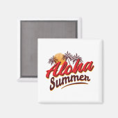 Aloha Summer Magneet (Voorkant / Achterkant)