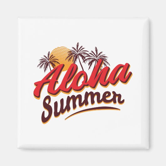 Aloha Summer Magneet (Voorkant)