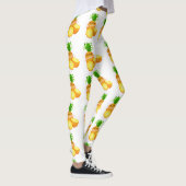 Aloha Summer Pineapple_ Hawaiiaanse eilanden Leggings (Rechts)
