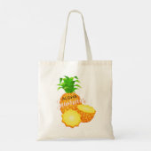 Aloha Summer Pineapple_ Hawaiiaanse eilanden Tote Bag (Achterkant)