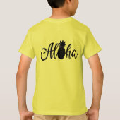 Aloha Summer Pineapple T-shirt (Achterkant)