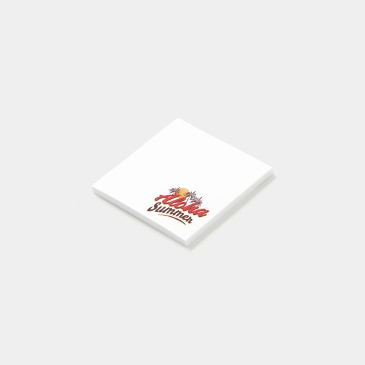 Aloha Summer Post-it® Notes (Schuin)