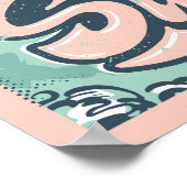 Aloha Summer Surfing Poster (Hoek)