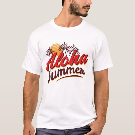 Aloha Summer T-shirt (Voorkant)