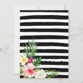 Aloha Summer Tropical of Luau Vrijgezellenfeest Kaart (Achterkant)