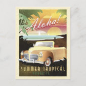 Aloha! Summer Tropical Paradise Briefkaart (Voorkant)