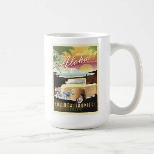 Aloha! Summer Tropical Paradise Koffiemok (Rechts)