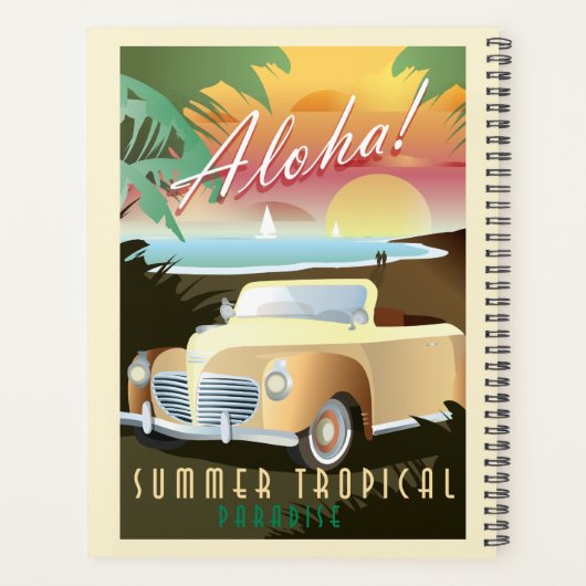 Aloha! Summer Tropical Paradise Planner (Achterkant)