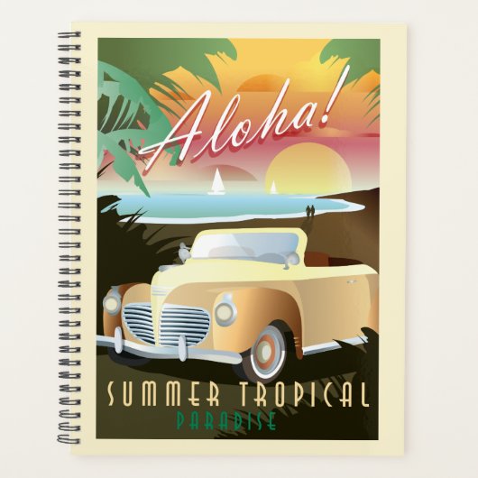 Aloha! Summer Tropical Paradise Planner (Voorkant)