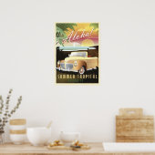 Aloha! Summer Tropical Paradise Poster (Keuken)