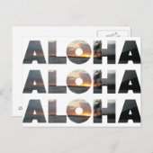 Aloha Sunset Briefkaart (Voorkant / Achterkant)