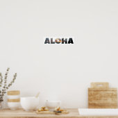 Aloha Sunset Poster (Keuken)
