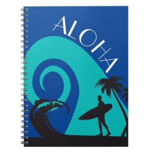 Aloha Surf en Palm Trees Notitieboek