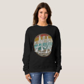 Aloha Surf Hawaii Surfboard Retro Trui (Voorkant volledig)