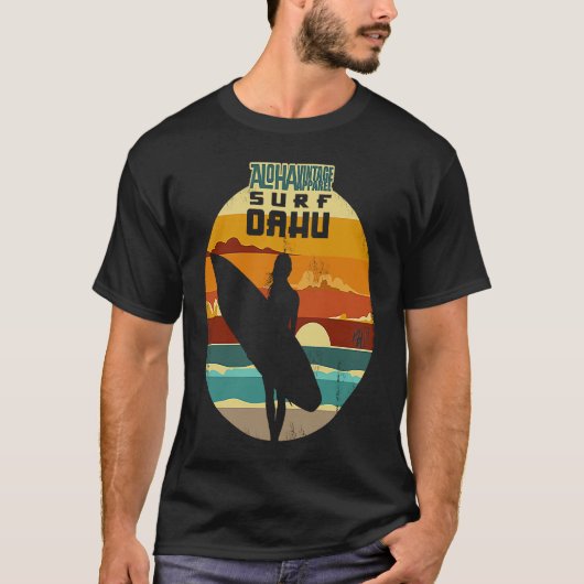 Aloha Surf Surf Oahu Version2 T-shirt (Voorkant)