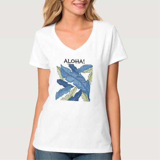 Aloha! T-shirt (Voorkant)