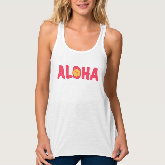 Aloha Tanktop (Voorkant)