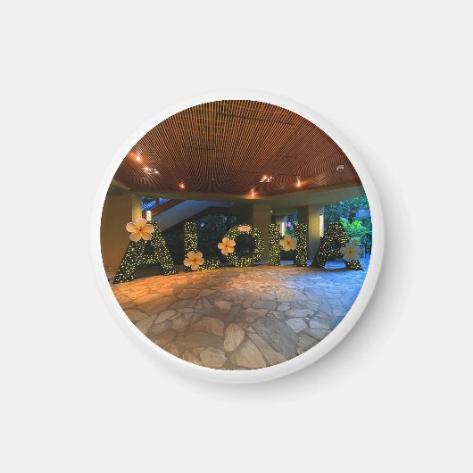 Aloha teken #2 magneet (Voorkant)