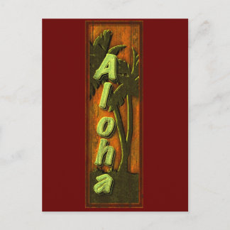 Aloha-teken Briefkaart