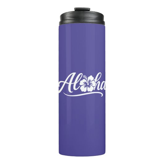 Aloha thermische bekercan thermosbeker (Voorkant)