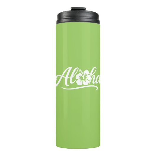 Aloha thermische bekercan thermosbeker (Voorkant)