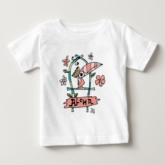 Aloha Tiki Baby Shirt (Voorkant)