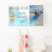 Aloha TIKI Tropical Luau Hawaiian Verjaardag Welko Spandoek (Insitu)