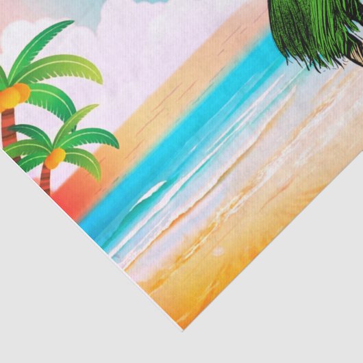 Aloha Tissue Paper Tissuepapier (Detail)