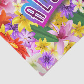 Aloha! Tissuepapier (Detail)