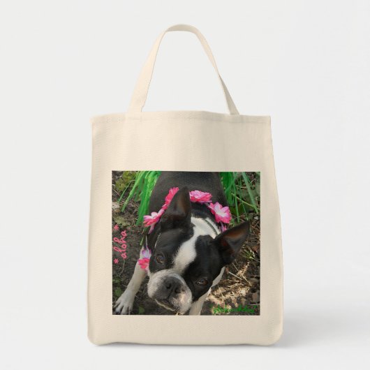 *aloha toot* milieuvriendelijke kruideniersvoeding tote bag (Voorkant)
