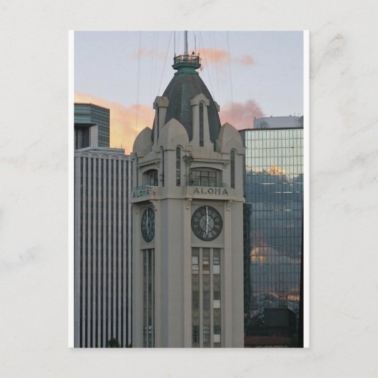 Aloha Tower, Maui, Hawai'i Briefkaart (Voorkant)