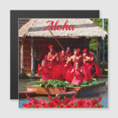 Aloha, traditionele Tunga Polynesiaanse dansers (Voorkant / Achterkant)