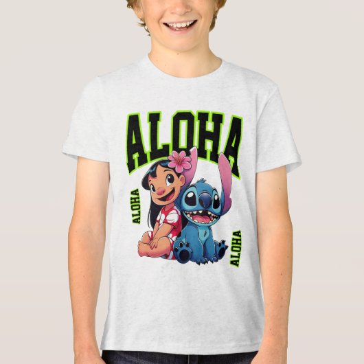 Aloha Tri-Blend Shirt (Voorkant)
