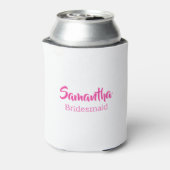 Aloha Tribe Bridesmaid Monogram Blikjeskoeler (Blikje Achterkant)