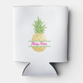 Aloha Tribe Bruidsmeisje Monogram Blikjeskoeler (Voorkant)
