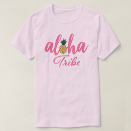 Aloha Tribe Roze T-shirt