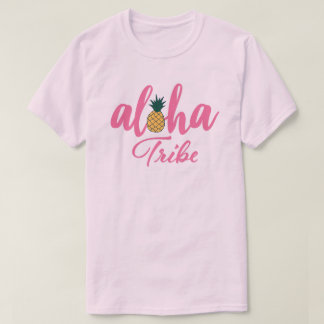 Aloha Tribe Roze T-shirt