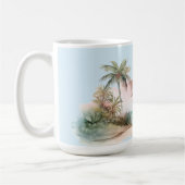 Aloha Tropical Beach Palmbomen Koffiemok (Links)