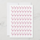 Aloha Tropical Birthday Party Luau Uitnodiging (Achterkant)