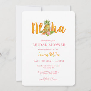 Aloha Tropical bridal douitation Kaart