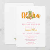 Aloha Tropical  bruiloft uitnodiging (Voorkant / Achterkant)