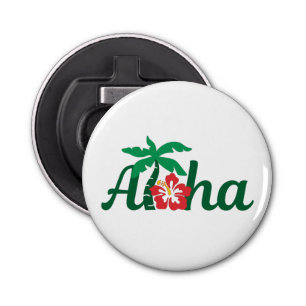 Aloha Tropical Button Flesopener