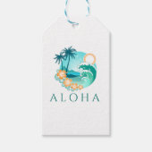 Aloha Tropical Cadeaulabel (Voorkant)
