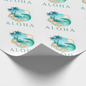 Aloha Tropical Cadeaupapier (Hoek)