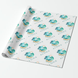 Aloha Tropical Cadeaupapier