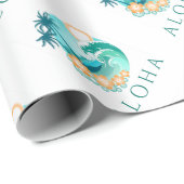Aloha Tropical Cadeaupapier (Rol Hoek)