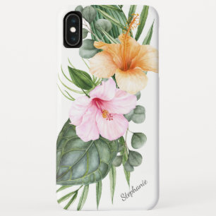 Aloha Tropical Floral met Jouw naam Case-Mate iPhone Case